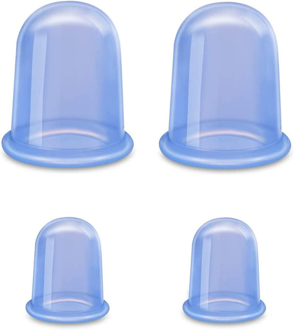 Silicone Cupping Therapy Sets, Anti Cellulite Cup Massager - Vacuum Suction Cup