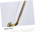 TOPPERFUN Copper Bathroom Grab Bar Handle with Multi Functional Armrest and Towel Bar Slip Shower Safety Handrail