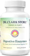 Dr. Clark Digestive Enzymes Supplement – 700mg, 50 Gelatin Capsules, Promotes Gut Function & Digestive Health