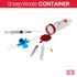 Ever Ready First Aid Transportable Sharps Container with Locking Mechanism