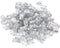 WOIWO 100PCS Aluminum Dreadlocks Beads Dread Locks Adjustable Metal Cuffs Hair Decoration Braiding Hair Jewelry - Silver