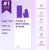 THTXZFT Strips,28 Anytime14 Purple Whitening Patch Teeth Whitening Strips,Instant Brightening Appearance,Purple Teeth