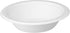 Comfy Package [125 Pack 100% Compostable White Paper Bowls,12 oz. Heavy-Duty Paper Soup Bowls - Eco-Friendly Disposable Sugarcane Bowls by Comfy Package