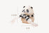 T-shin Candle,110G Panda Shaped Scented Cute Animal Aesthetics Aroma Soy Wax Decorative Candle for Table Photo Prop