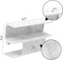 Lash Extension Supplies GEMERRY Tweezer Holder Stand Acrylic Display Storage for 8 Pcs Tweezers Accessories (Marbling)