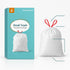 Rayverion 4-Gallon Pack 40 Small Drawstring Trash Bags, Durable Everyday Waste Bags for Home, Office, Bedroom