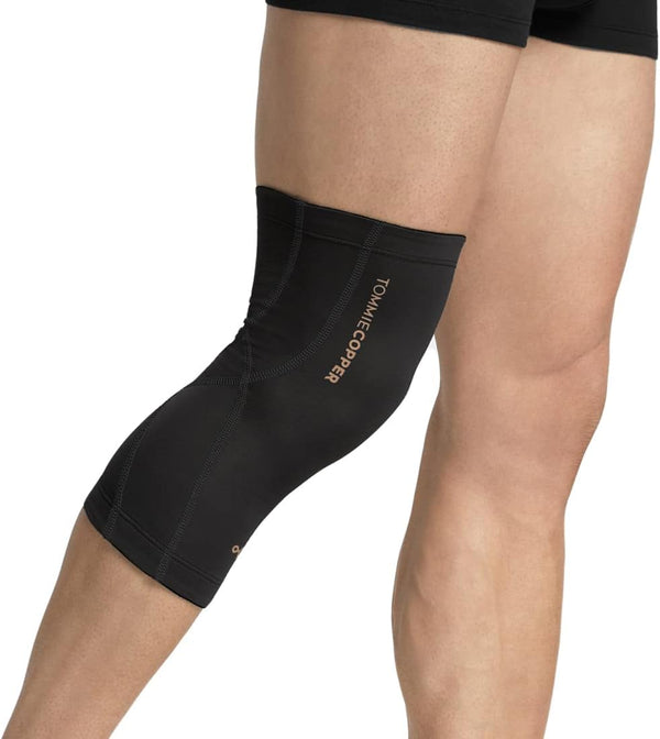 Tommie Copper Performance Compression Knee Sleeve l Knee Brace for Joint Support