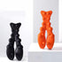 Trapezius Trigger Point Massager, Neck Back Pressure Point Reliever, Tension Headache Relief Tool (Orange)