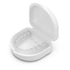 HEMILAB Retainer Case, Compatible with Invisalign, Aligner Case with Vent Holes, White