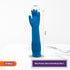 ETERNA Extra Long Gloves for Laundry, Kitchen, Household Cleaning, Size M, Brush Effect on Fingers, 3.63 Oz