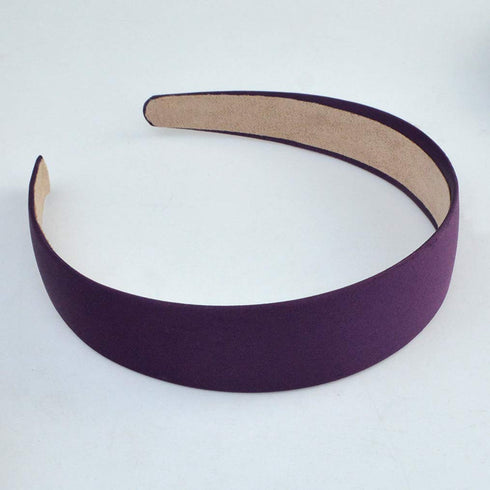 HOVEOX 9 Pieces Non-slip Hard Headbands, 1 Inch Wide Ribbon Hairband for Women and Girls, Mixed Colors