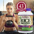 NutriBiotic Mixed Berry Rice Protein, 1 Lb 5 Oz (600g) | Vegan, Low Carb, Keto-Friendly, Raw Protein Powder