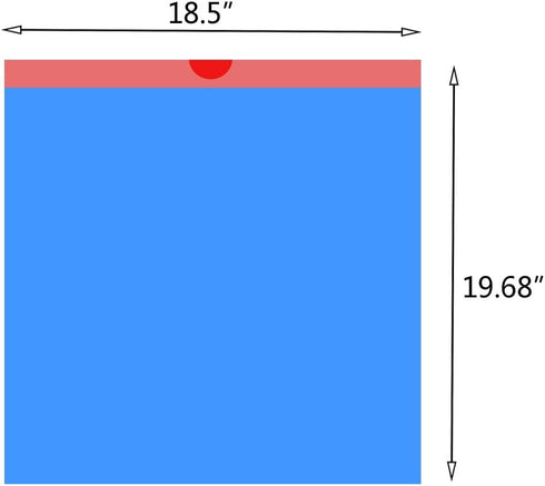 3 Gallon Blue Drawstring Small Trash Bags - 220 Counts Garbage Bags