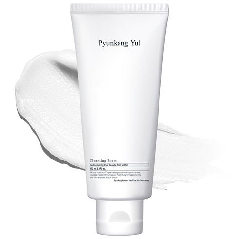 PYUNKANG YUL Cleansing Foam - Korean Facial Wash for All Skin Types - Zero-Irritation Face Washer Extracted from