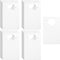 Wellbrite Disposable Bibs for Adults - 15.5 x 23.6 in - White,