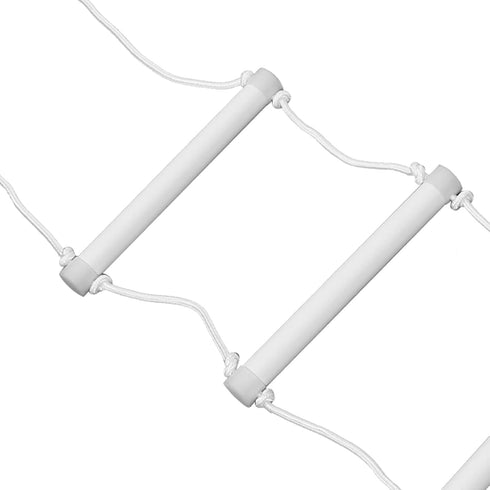 Qianjyvous Bed Ladder Assist Rope, Elderly Bed Ladder Assist, Luminous Portable Handle Grip with Slip, White Bed Ladder