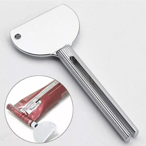 Yopolaz 2 Pack 2) Tube Squeezer - Stainless Steel Toothpaste Squeezer -Metal Manual Dispenser Hand Cream Tube Key