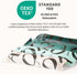 Multipack (12 12 12 Cora Organic Tampons Light, Regular, Super Tampons)