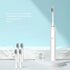 Two Pack Electric Toothbrushes, Rechargeable for Adults and Teens with 8 Brush Heads