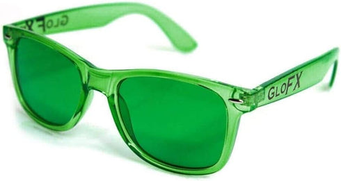 GloFX Green Color Therapy Glasses, Light Therapy Migraine Relief Lenses