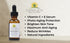 Natural Vitamin C E Serum with Ferulic and Hyaluronic Acid, 1 oz