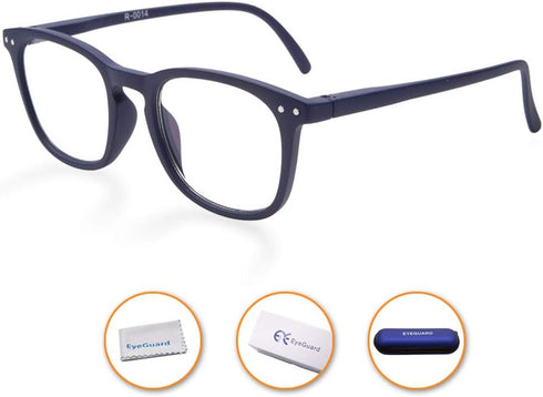 EYEGUARD Blue Light Blocking Computer Glasses for Kids, Anti Eyestrain UV Protection Lens for Boys and Girls