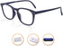EYEGUARD Blue Light Blocking Computer Glasses for Kids, Anti Eyestrain UV Protection Lens for Boys and Girls