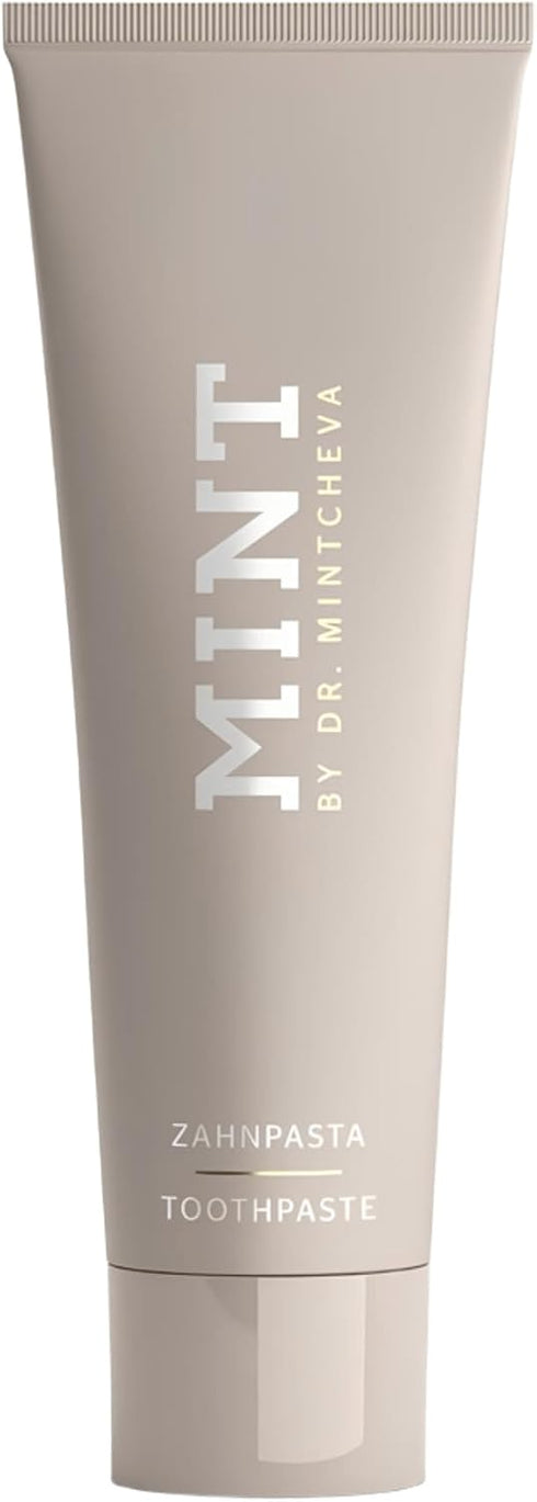 Mint Toothpaste Without Fluoride - Vegan and Without microplastic - Cleans Particularly