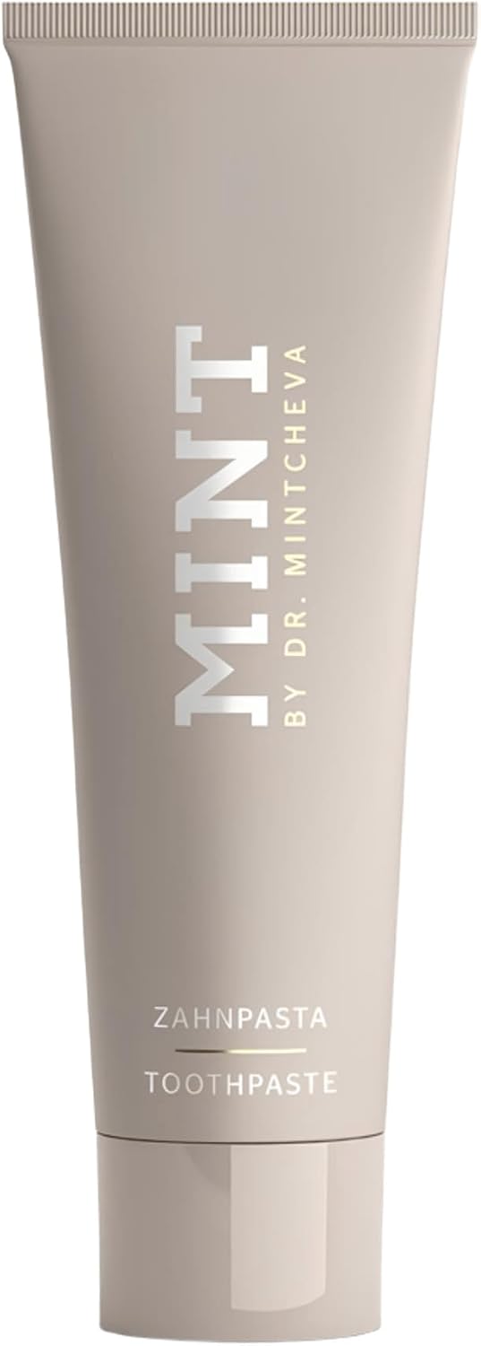 Mint Toothpaste Without Fluoride - Vegan and Without microplastic - Cleans Particularly