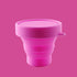 Set Collapsible Silicone Foldable Sterilizing Cup for Feminine softcups Menstrual Cups Storing and Cleaning Your Heavy