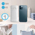 Water Flosser Multifunctional Rechargeable Portable Tooth Cleaner, 200 ml Telescopic Water Tank, 4 Tips
