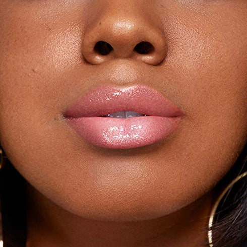 Rimmel Stay Glossy Lip Gloss, 160 Stay My Rose, .18oz, Non-Sticky Formula