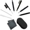 8 Pieces Hearing Aid Amplifier Cleaning Tools, Earbuds/Headphones/Airpods Cleaner Brush Kits with Case