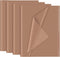 NEBURORA 120 Sheets Brown Tissue Paper 14 x 20 Inches Dark Brown Bulk Wrap Paper Sheets for Gift Bags Birthday
