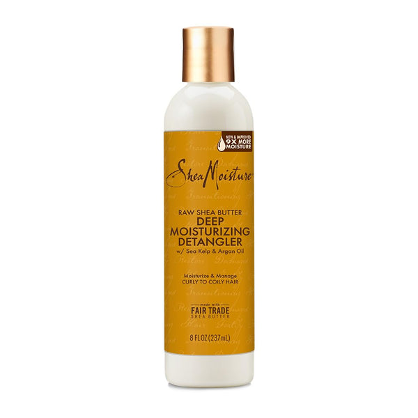 SheaMoisture Raw Shea Butter Deep Moisturizing Detangler for Dry, Damaged Hair, 8 oz Hair Styling Product