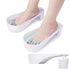Yokilly Toe Nail Soaking Bowl, 2 PCS Shoe Design Foot Bath Soak Tub, Acetone Proof Pedicure Nail Soaker