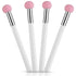 Sibba Foundation Brushes Set: 4 PCS Makeup Setting Powder Blush, Angled Stick, Liquid Concealer, Cream, and Puff