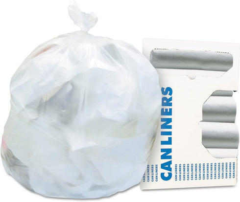 Heritage Z6037MNR01 Can Liners, 10 microns, 20-30Gal, 30-Inch x37-Inch, 20RL/CT, NL