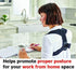 ACE Brand Posture Corrector, Adjustable with Hook-and-Loop Shoulder Straps, One Size Fits Most