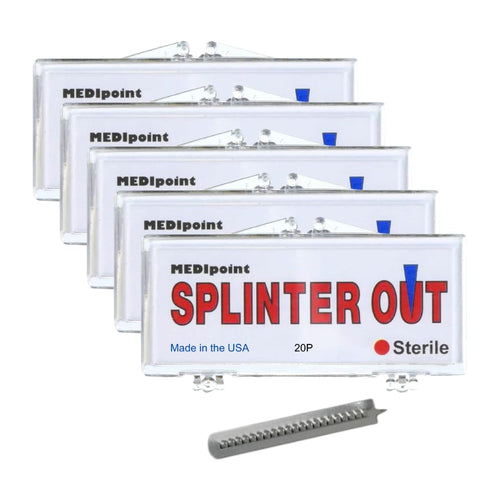 Splinter Out Splinter Remover, 20 Count, Pack of 5