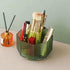 Makeup Brush Holder, 360° Rotating Organizer with 5 Slots for Vanity, Multi-Functional Pen Holder