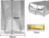lasenersm 100 Gusset 4~5 7.5 11.4 Inches Pieces Empty Clear Bread Bags with Ties Disposable Toast Bags Plastic Loaf