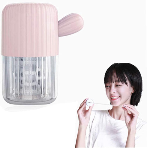 MUDOR Portable Contact Lens Cleaner Machine - Contact Lens Washer with Drawstring