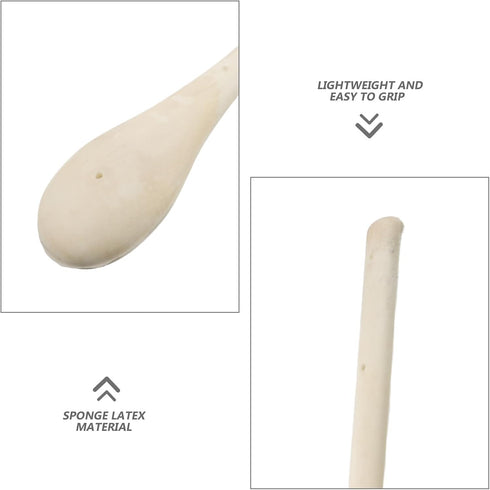 JHKNNK 3pcs Hammer Sponge Handheld Massage Core - Muscle Tapping Massager - Meridian Patting Stick Insert - Back & Neck