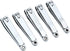 Silver Nail Clippers Set, Toenail Clippers and Fingernail Cutters for Thick Nails, Includes Nail File