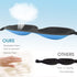 PrettyCare 3D Sleep Mask 2 Pack, Eye Mask for Side Sleeper, Blackout Blindfold with Ear Plugs, Night Masks
