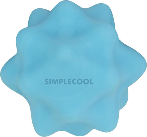 SIMPLECOOL Small Spiky Massage Ball Trigger Point Massage Tool. Solid Bumpy Massager Balls