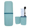 Travel Toothbrush & Toothpaste Case, Toothbrush Travel Holder with Cup Portable Travel