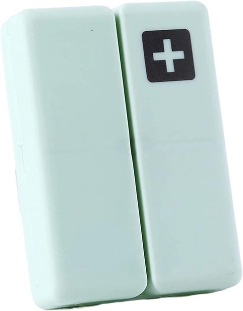 HIIGH Storage Box, 1pc Weekly Pill Box 7 Days Folding Travel Medicine Holder