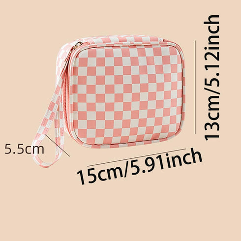 LJJCSFF Period Pouch Bag Feminine Product Organizer Pouch Sanitary Napkin Storage Bag Menstrual Pad Travel Bag Tampon
